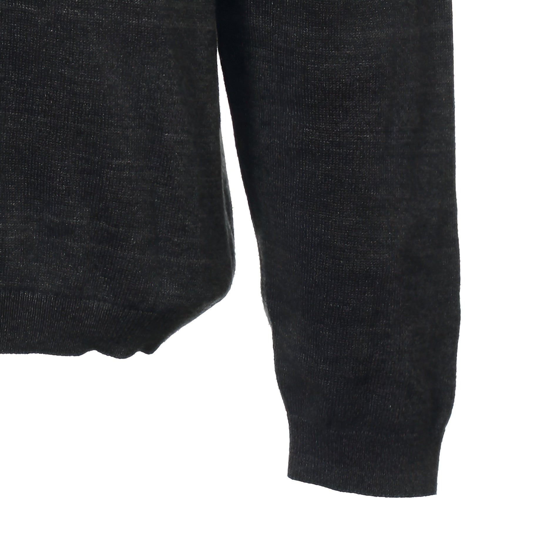 Weatherproof Men’s V-Neck Sweater Charcoal Black Long Sleeve Knit Pullover