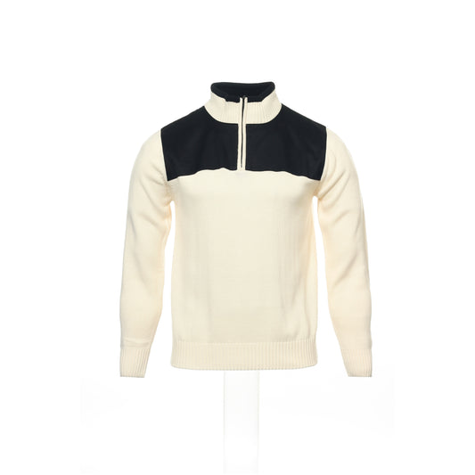 Field Gear Men's Cotton Blend Knit Half Zip Sweater