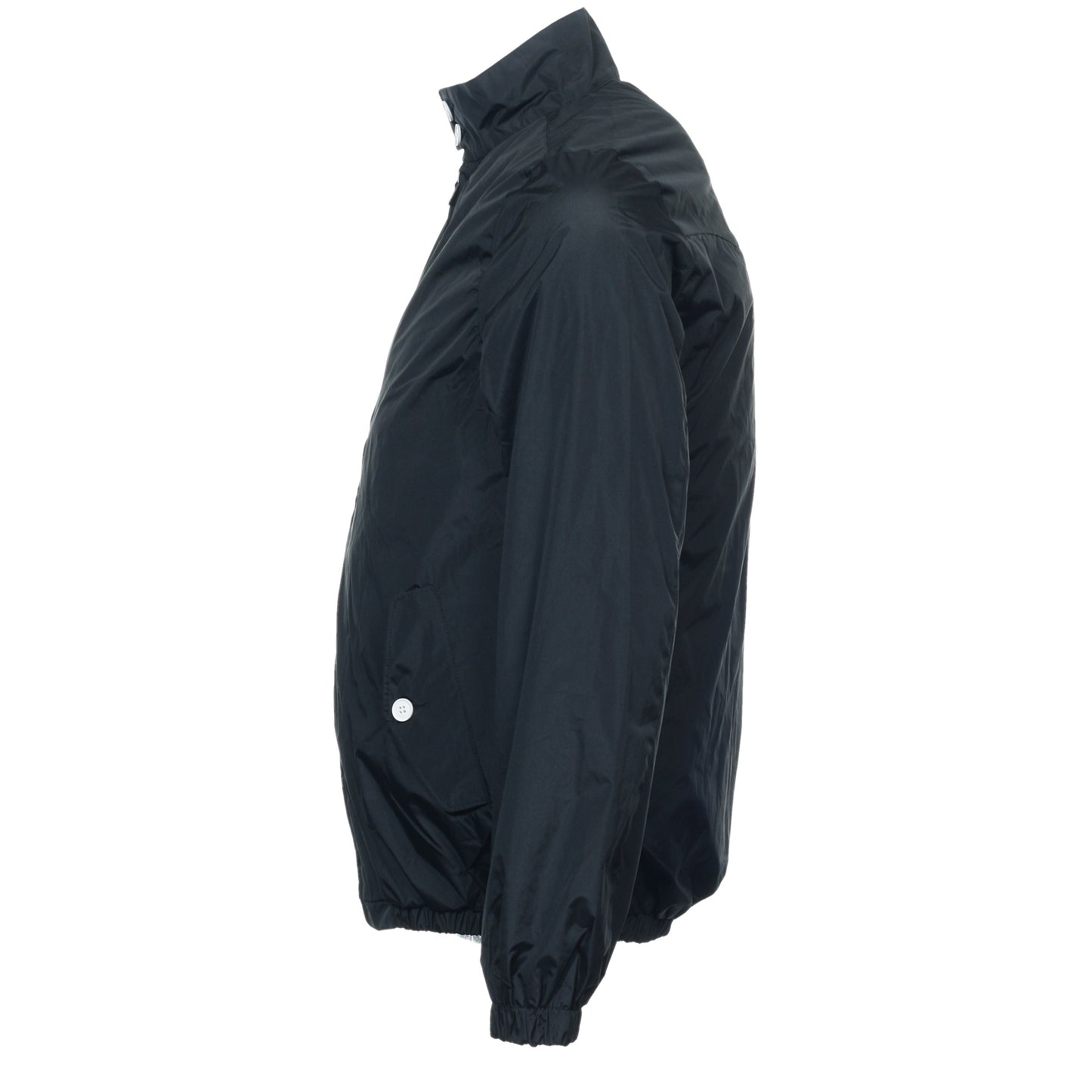 French Connection Men's Black Windbreaker Lightweight Jacket