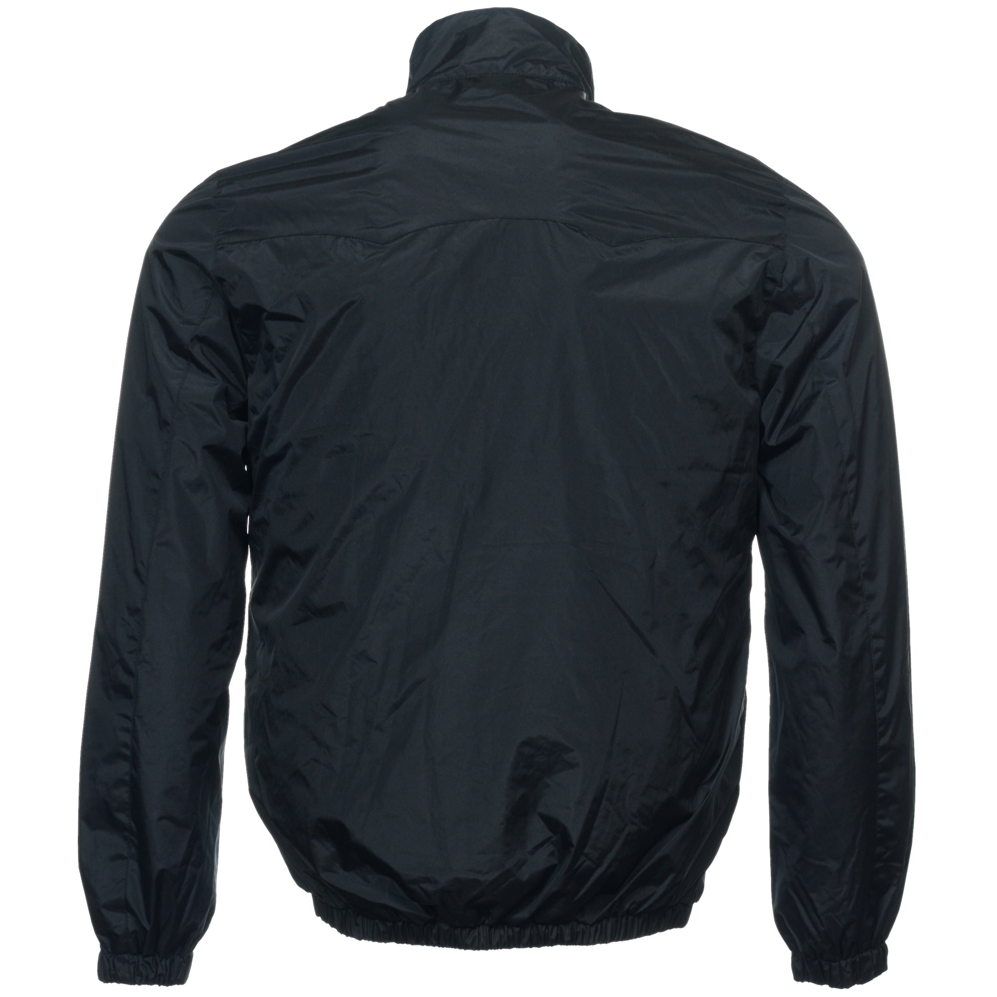French Connection Men's Black Windbreaker Lightweight Jacket