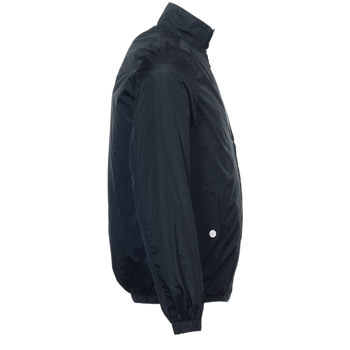 French Connection Men's Black Windbreaker Lightweight Jacket