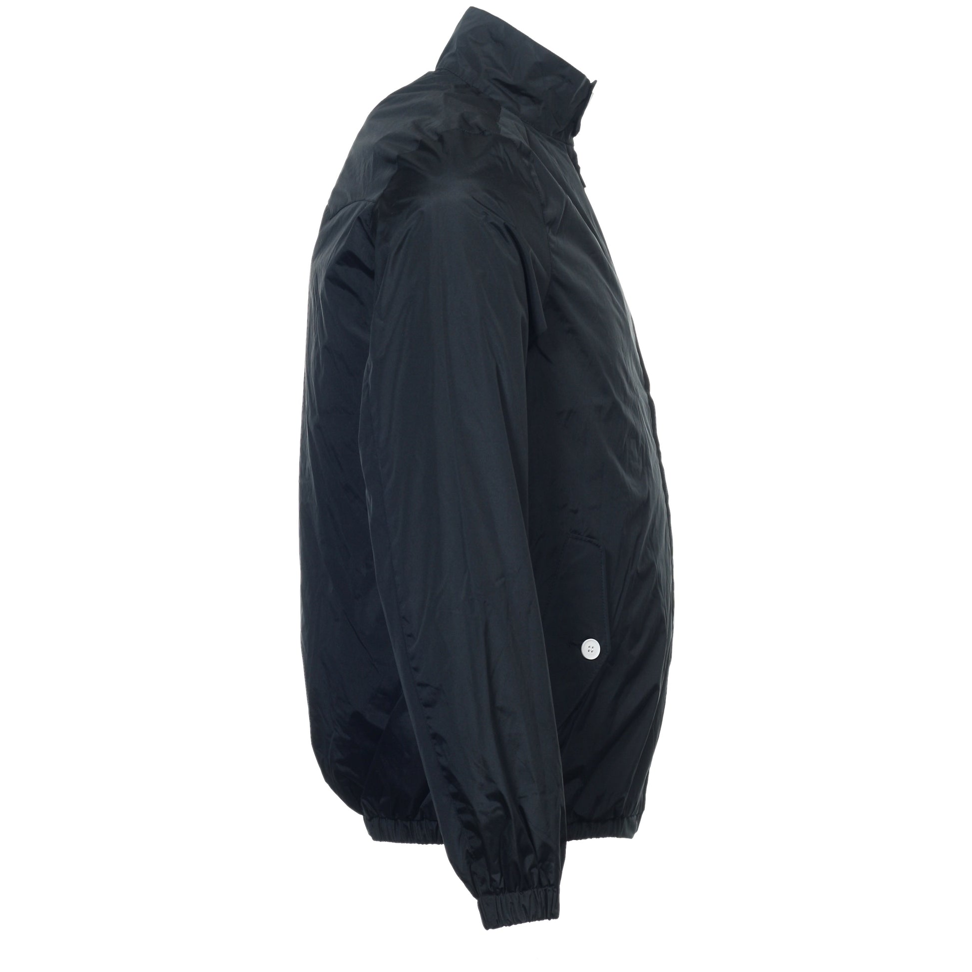 French Connection Men's Black Windbreaker Lightweight Jacket