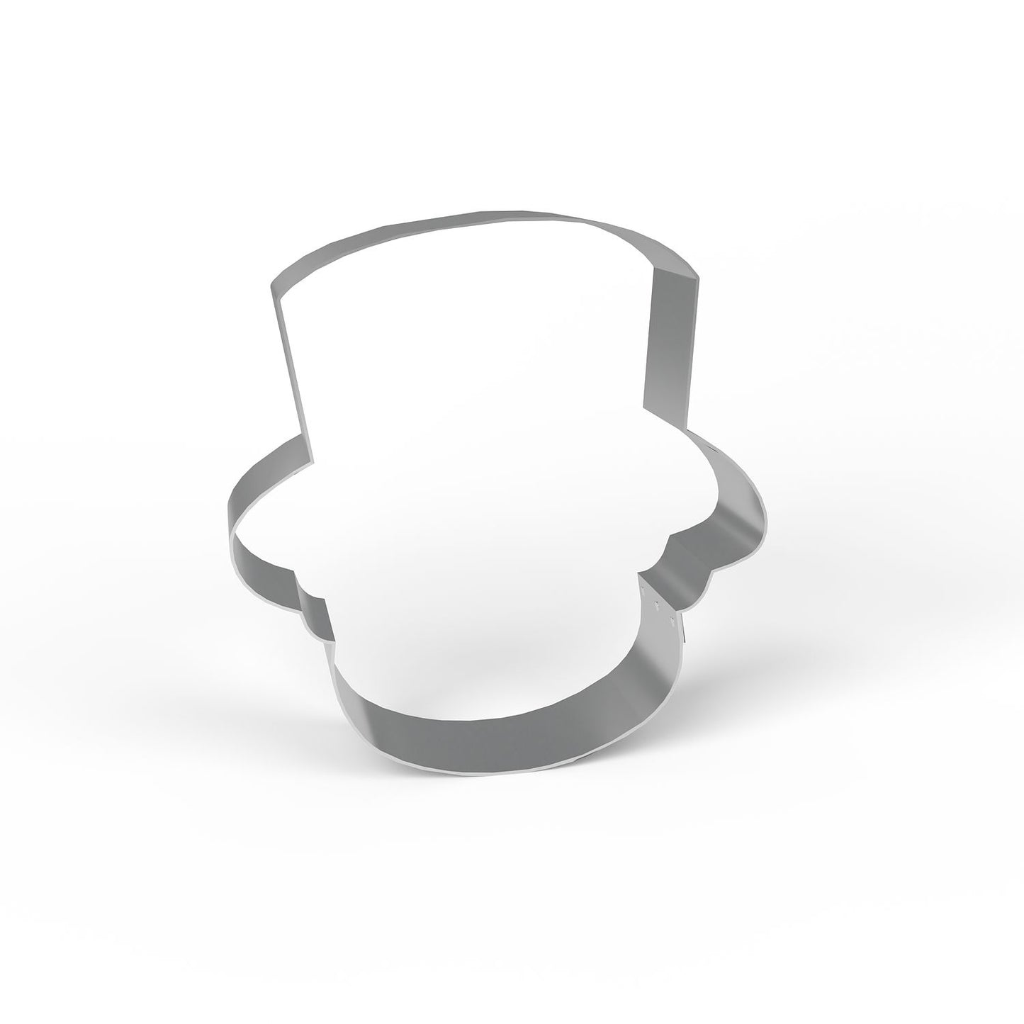 Frosted Sprinkles Double-sided St Patrick's Day Leprechaun Cookie Cutter, Made in USA Stainless Steel