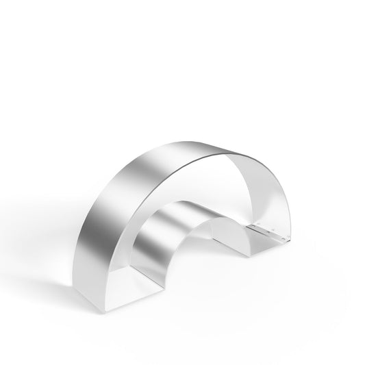 Frosted Sprinkles Double-sided Rainbow Cookie Cutter, Made in USA Stainless Steel