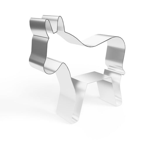 Frosted Sprinkles Double-Sided Dems Donkey Cookie Cutter, Made in US Stainless Steel