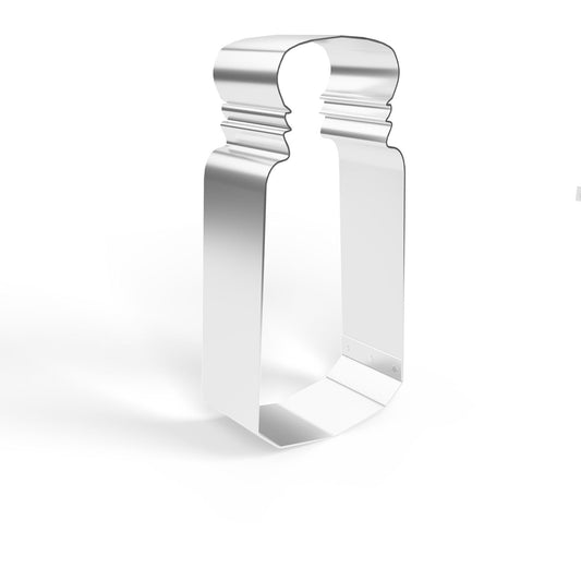 Frosted Sprinkles Double-Sided Salt & Pepper Shaker Cookie Cutter, Made in US Stainless Steel