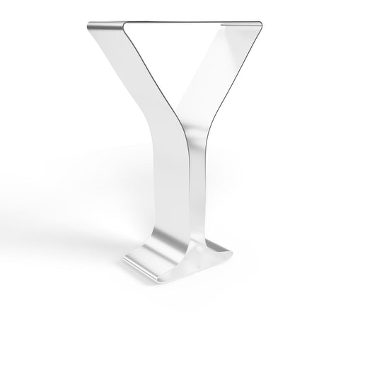 Frosted Sprinkles Double-Sided Martini Glass Cookie Cutter, Made in US Stainless Steel