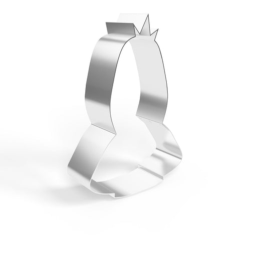 Frosted Sprinkles Double-Sided Princess Cookie Cutter, Made in US Stainless Steel
