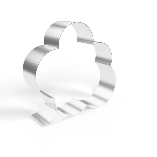 Frosted Sprinkles Double-Sided Cloud Speech Bubble Cookie Cutter, Made in US Stainless Steel