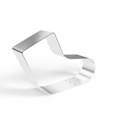 Frosted Sprinkles Double-Sided Baby Sock Cookie Cutter, Made in US Stainless Steel