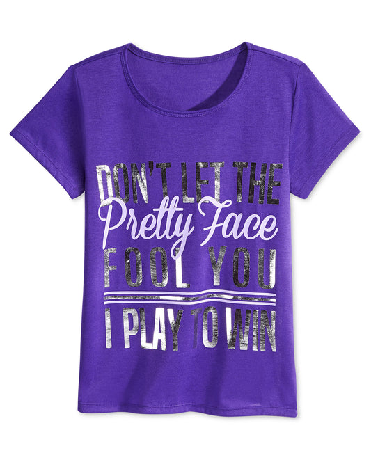Ideology Girls Purple T-Shirt