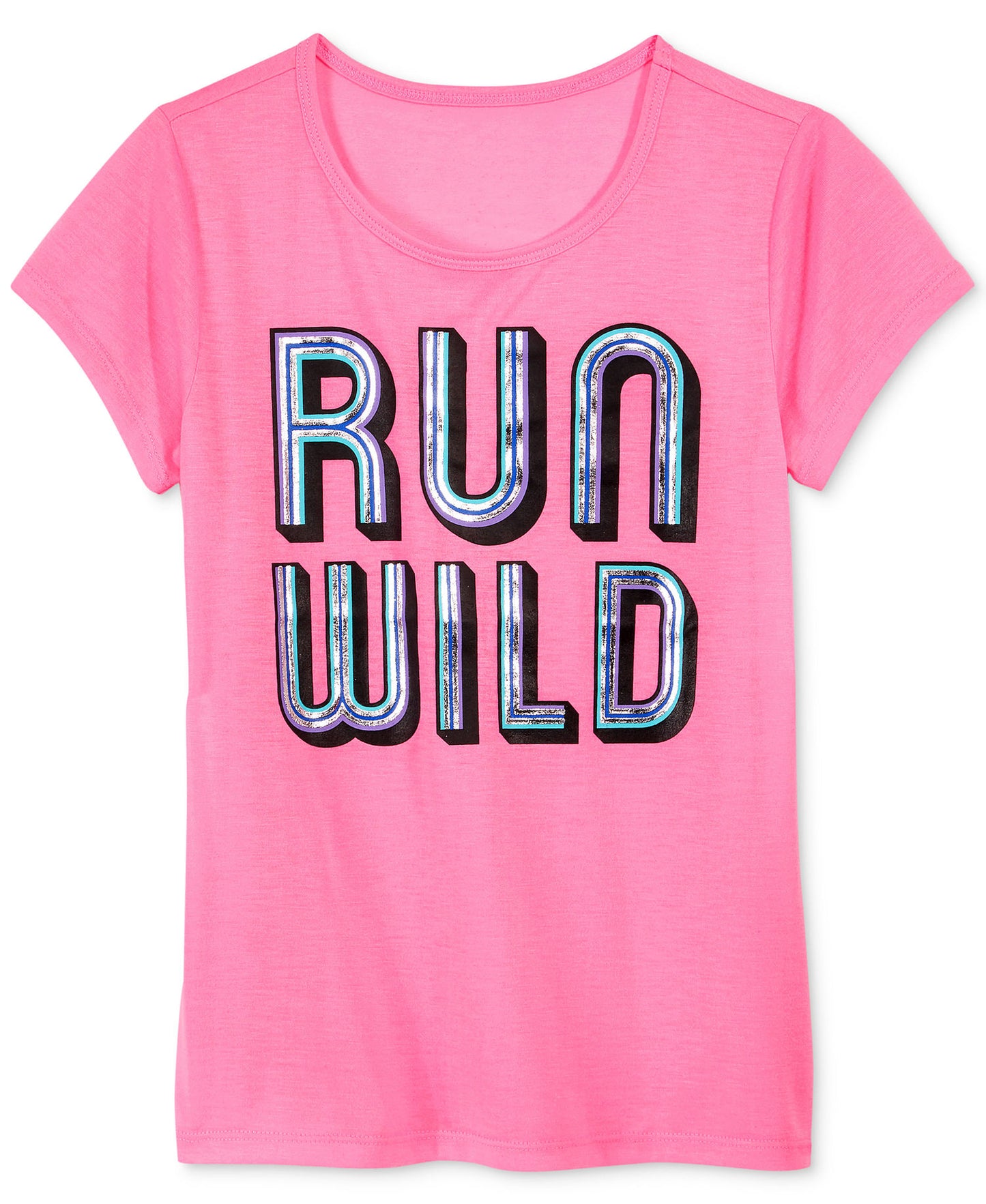 Ideology Girls Graphic-Print T-Shirt Tee Shirt