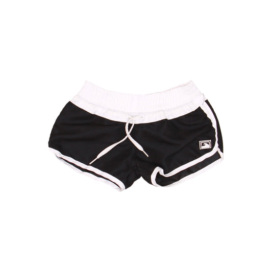 Coral & Reef Girls Black Swim Shorts