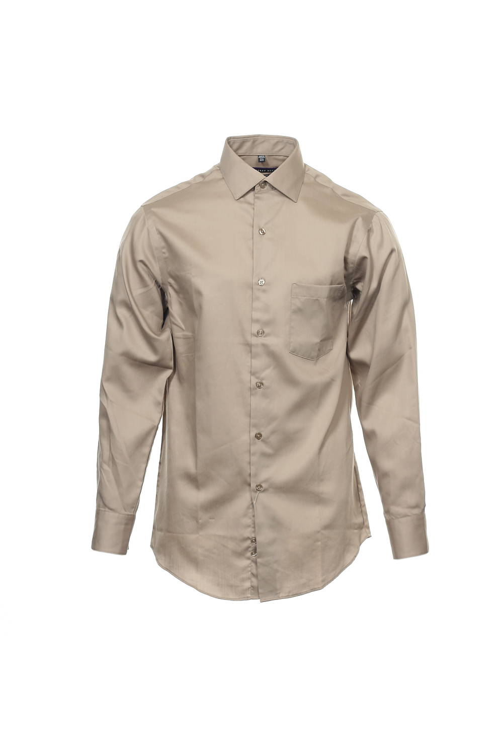 Geoffrey Beene Men's Beige Button Down Shirt