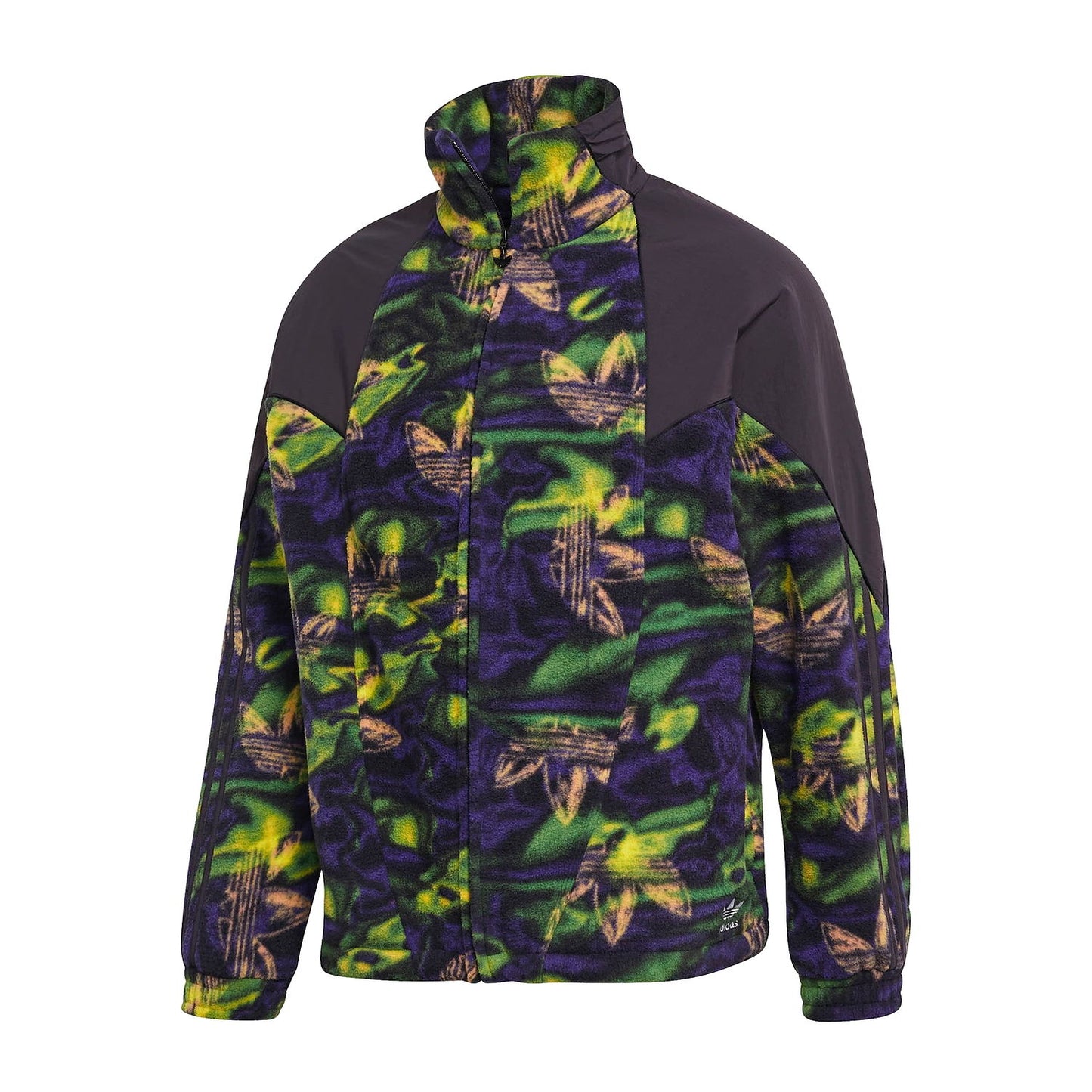 Adidas Originals Mens Trefoil Polarfleece Print Full Zip Sweatshirt
