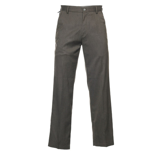 Haggar Men's Taupe Heather Flat Front Dress Pants