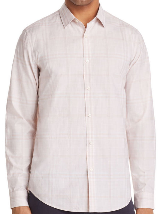 Theory 'Murray Dada' Mens Lotus Multi Slim Fit Button Down Shirt