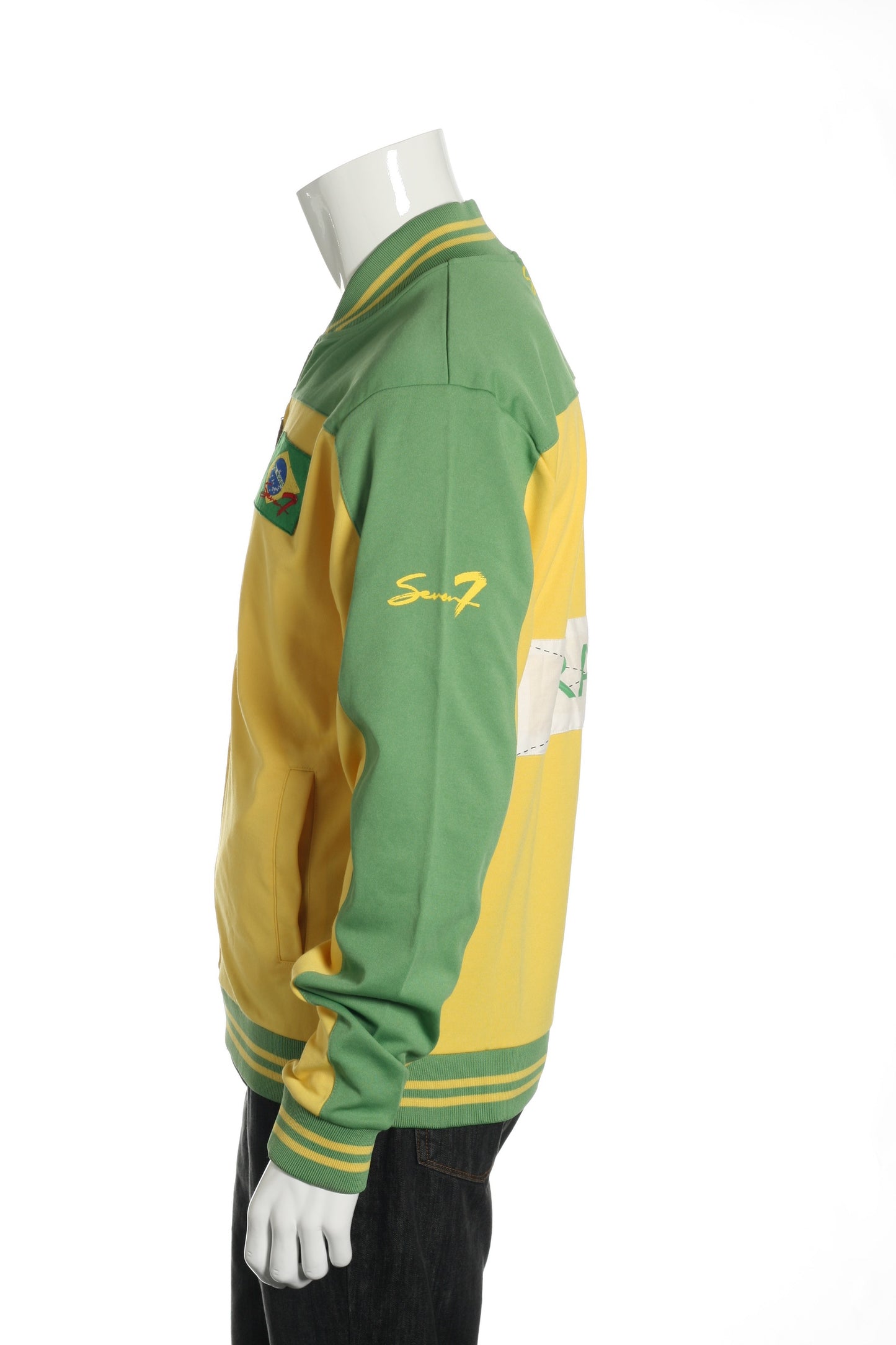 Seven7 Mens Green Track Jacket