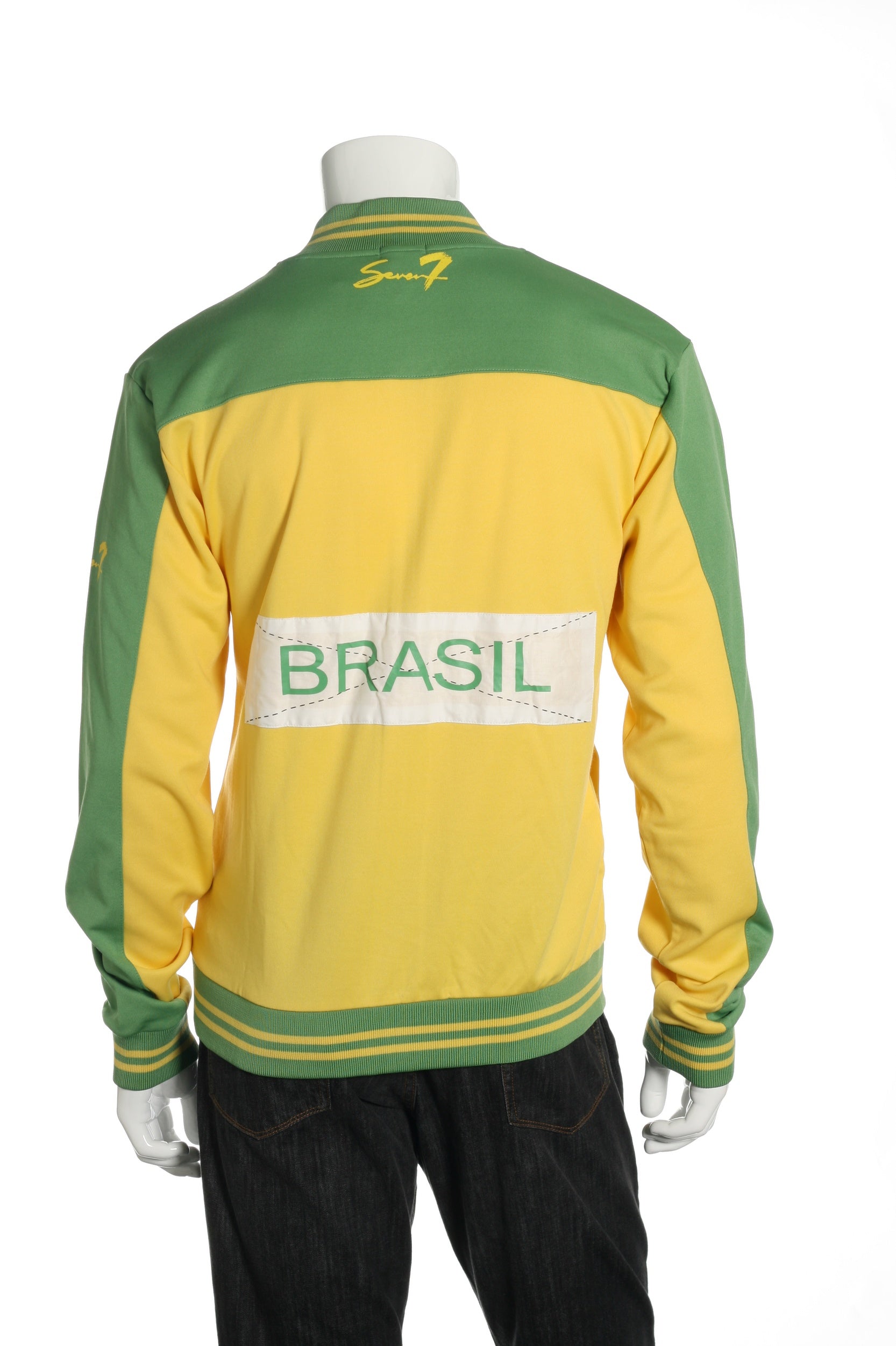 Seven7 Mens Green Track Jacket