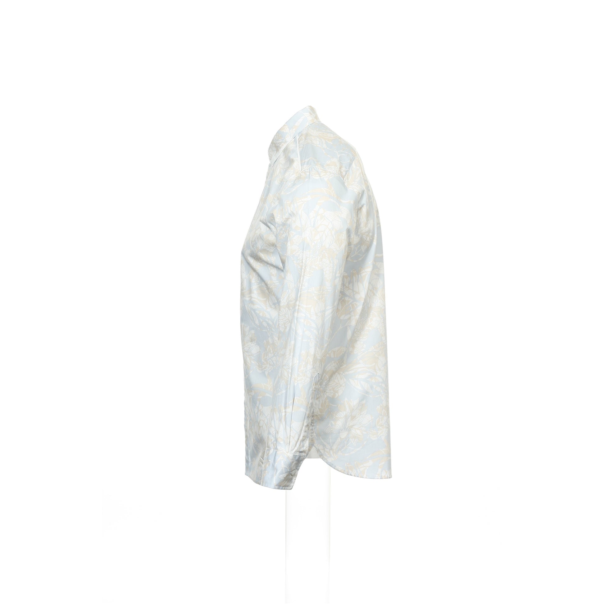 INC International Concepts Men's Light Blue Floral Button Down Shirt