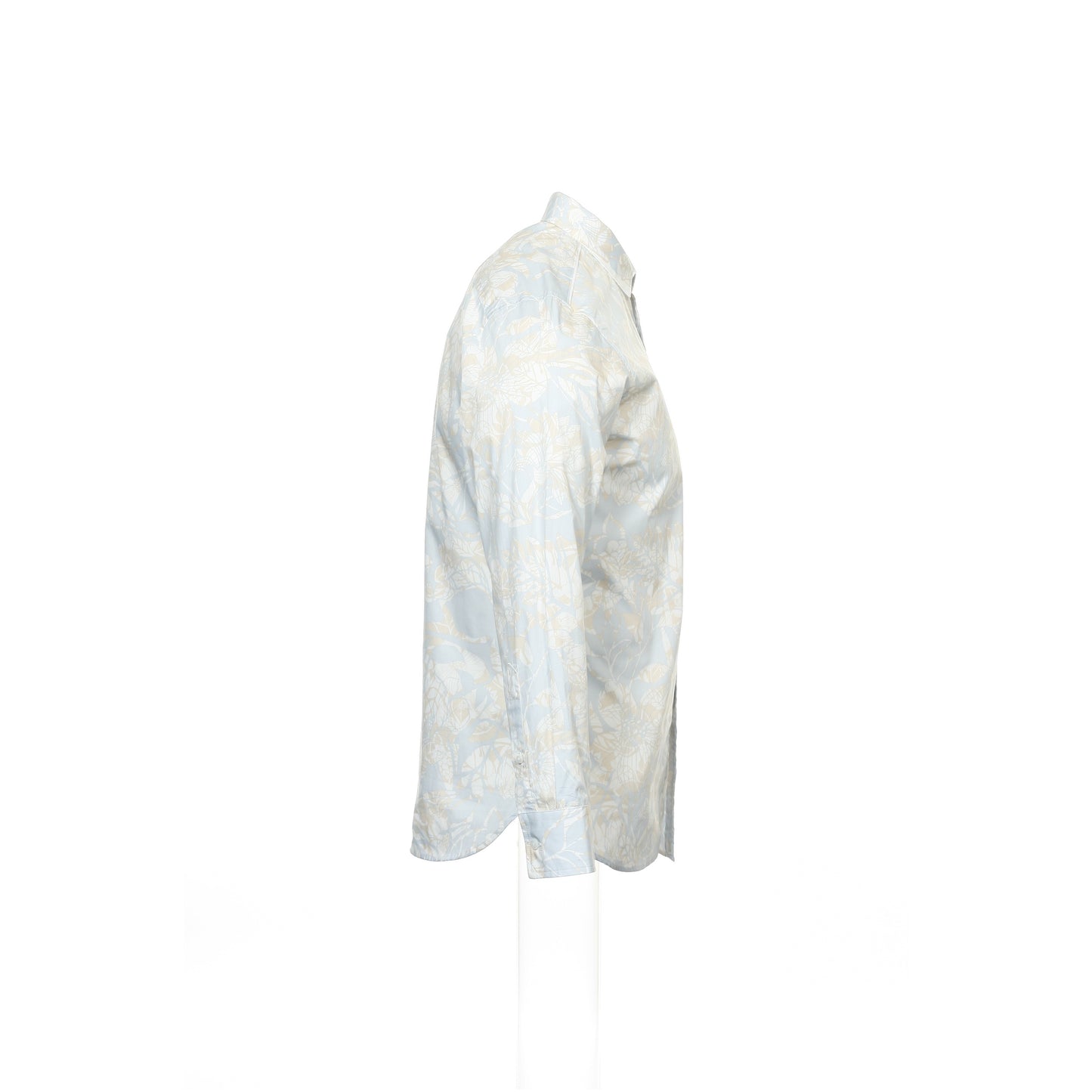 INC International Concepts Men's Light Blue Floral Button Down Shirt