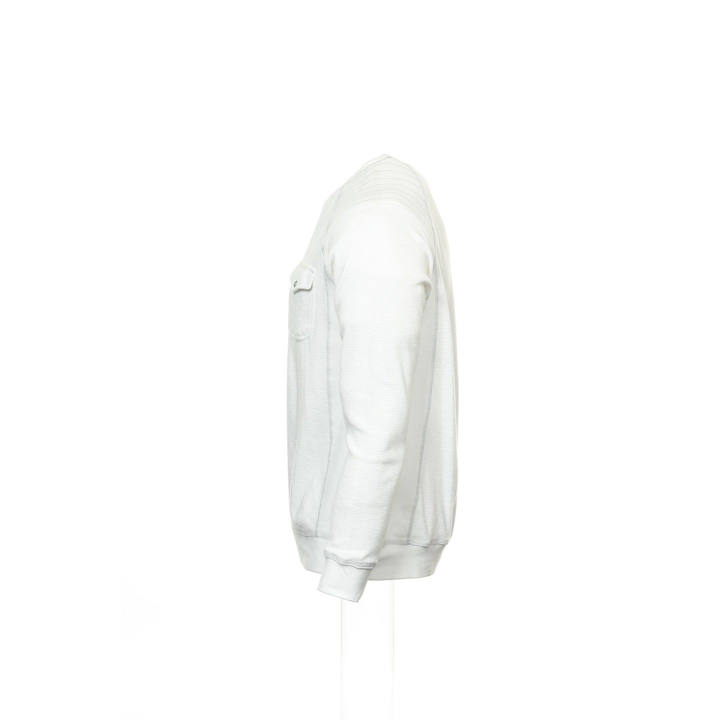 INC International Concepts Men's White Thermal Shirt