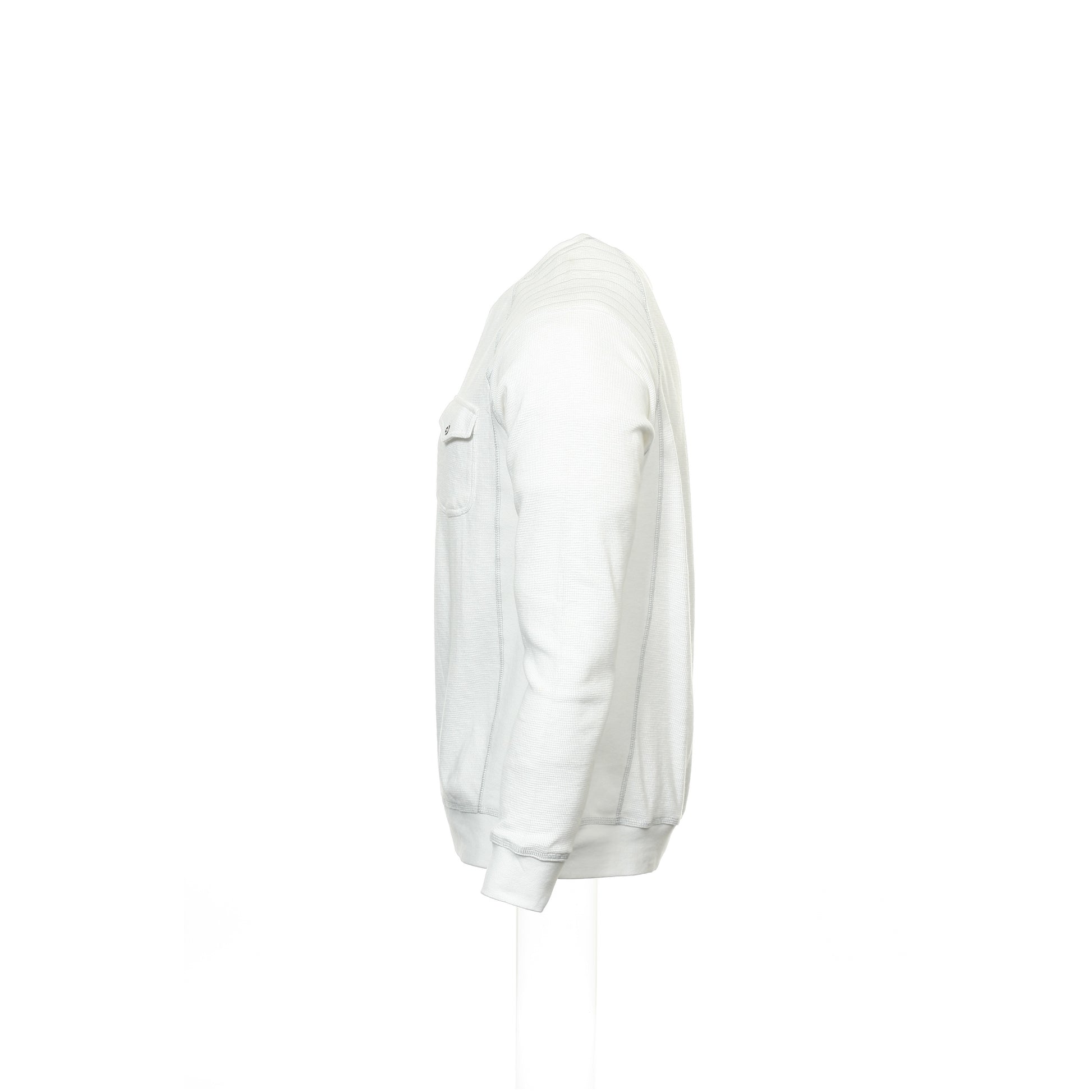 INC International Concepts Men's White Thermal Shirt