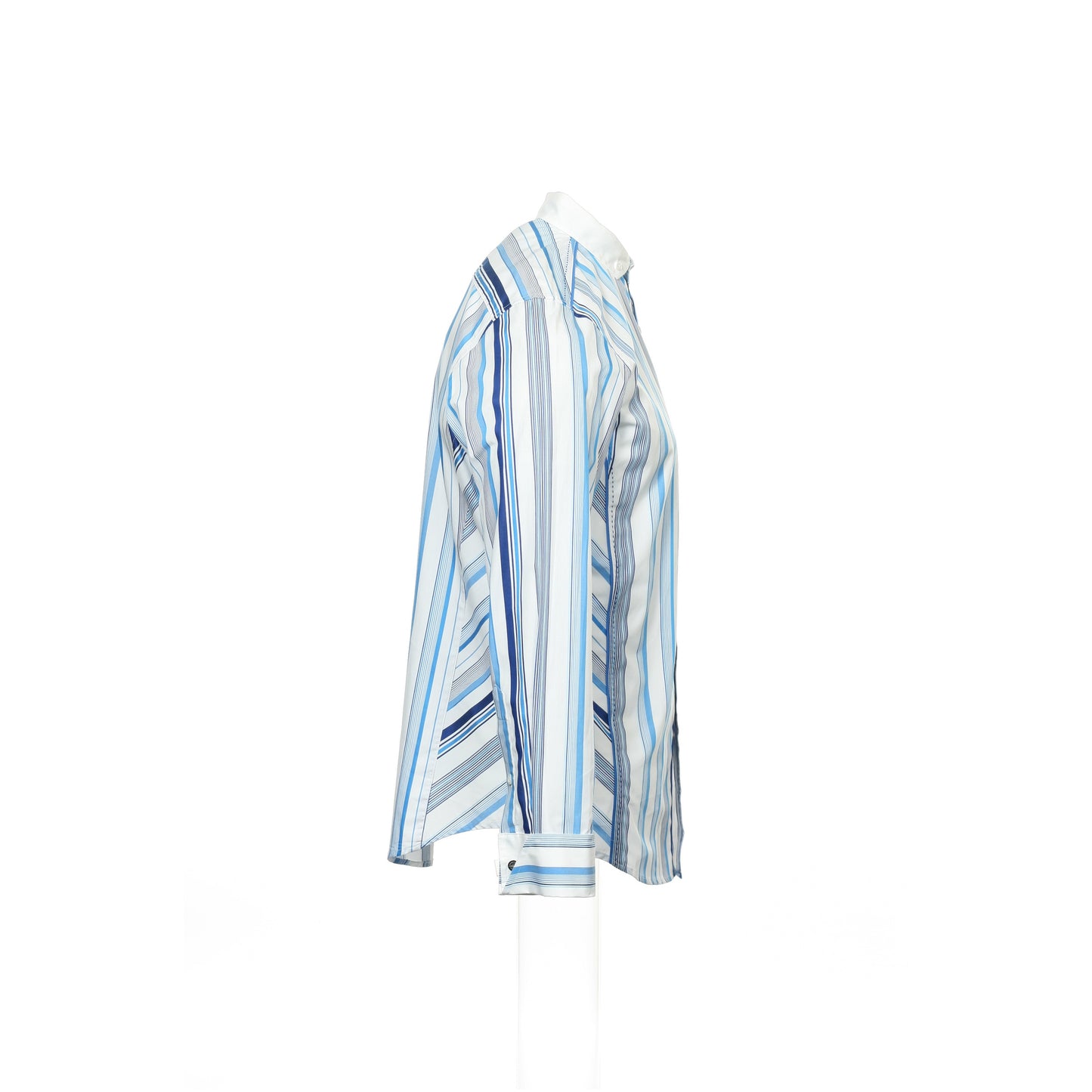 INC International Concepts Men's Light Blue Striped Button Down Shirt