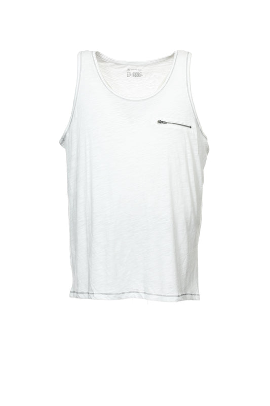 INC International Concepts Men's White Heather Tank Top