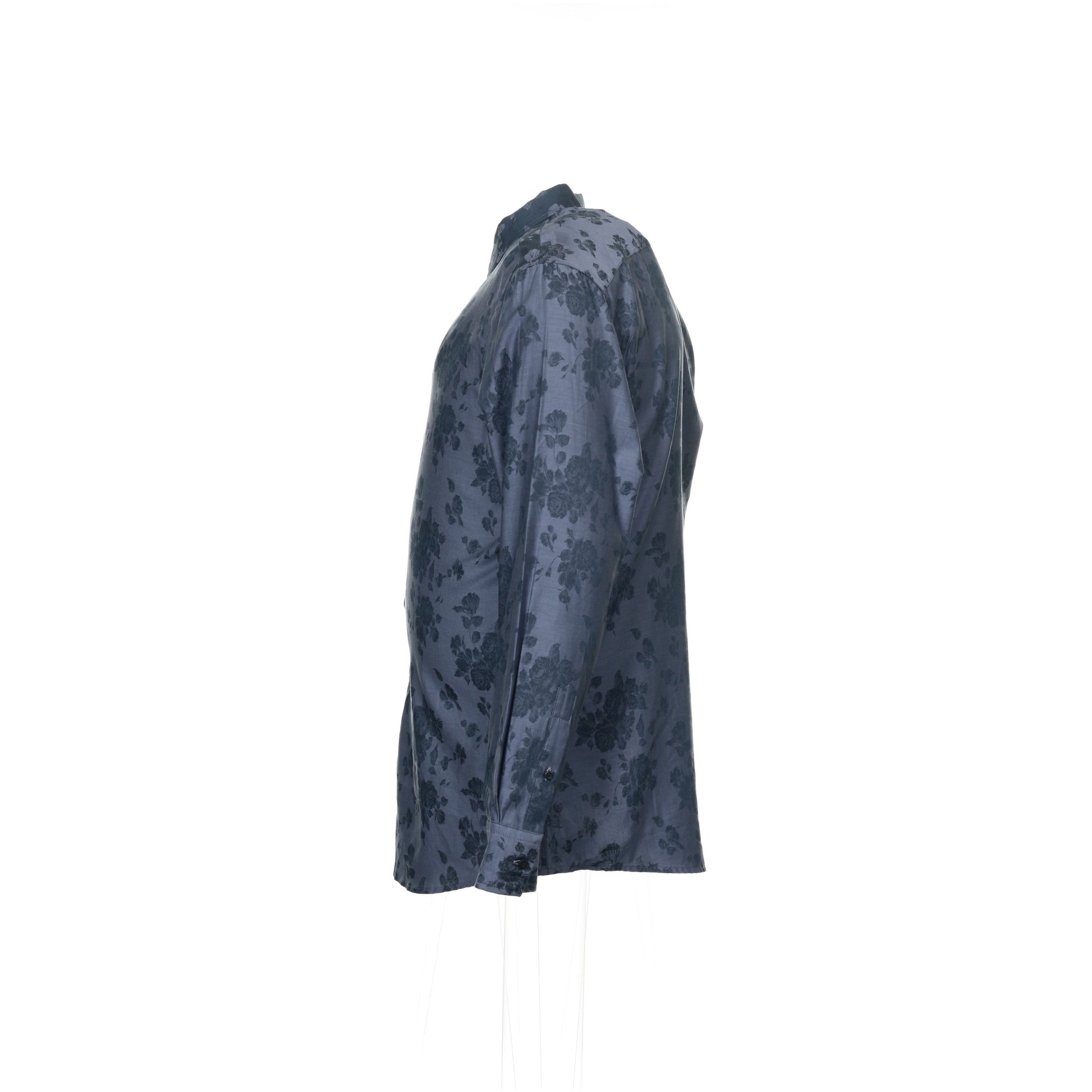 INC International Concepts Men's Blue Floral Button Down Shirt