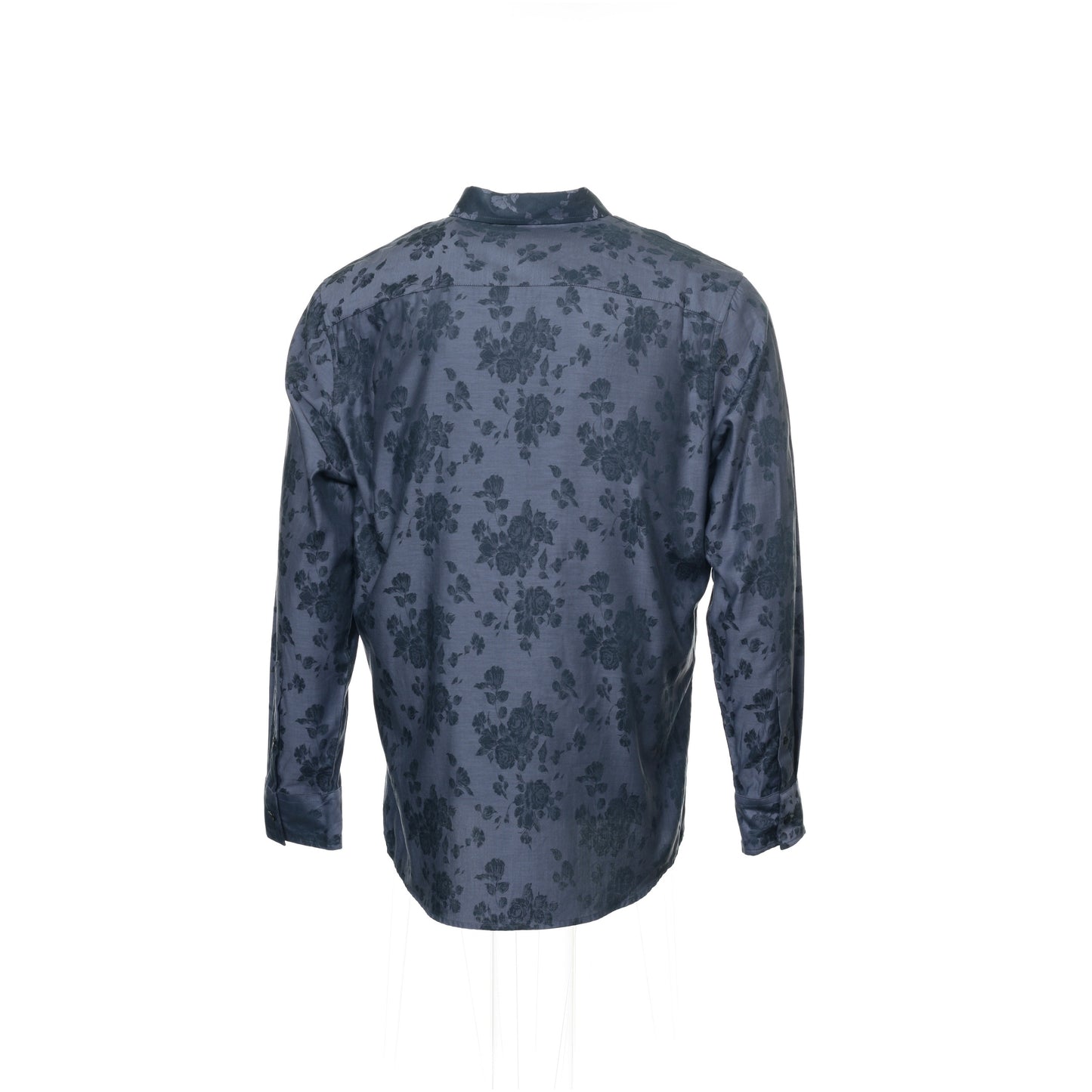 INC International Concepts Men's Blue Floral Button Down Shirt