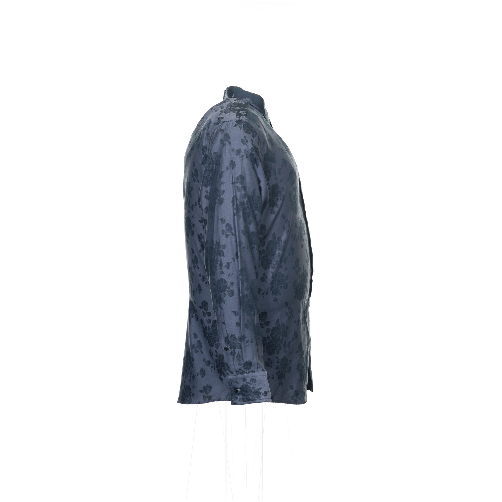 INC International Concepts Men's Blue Floral Button Down Shirt