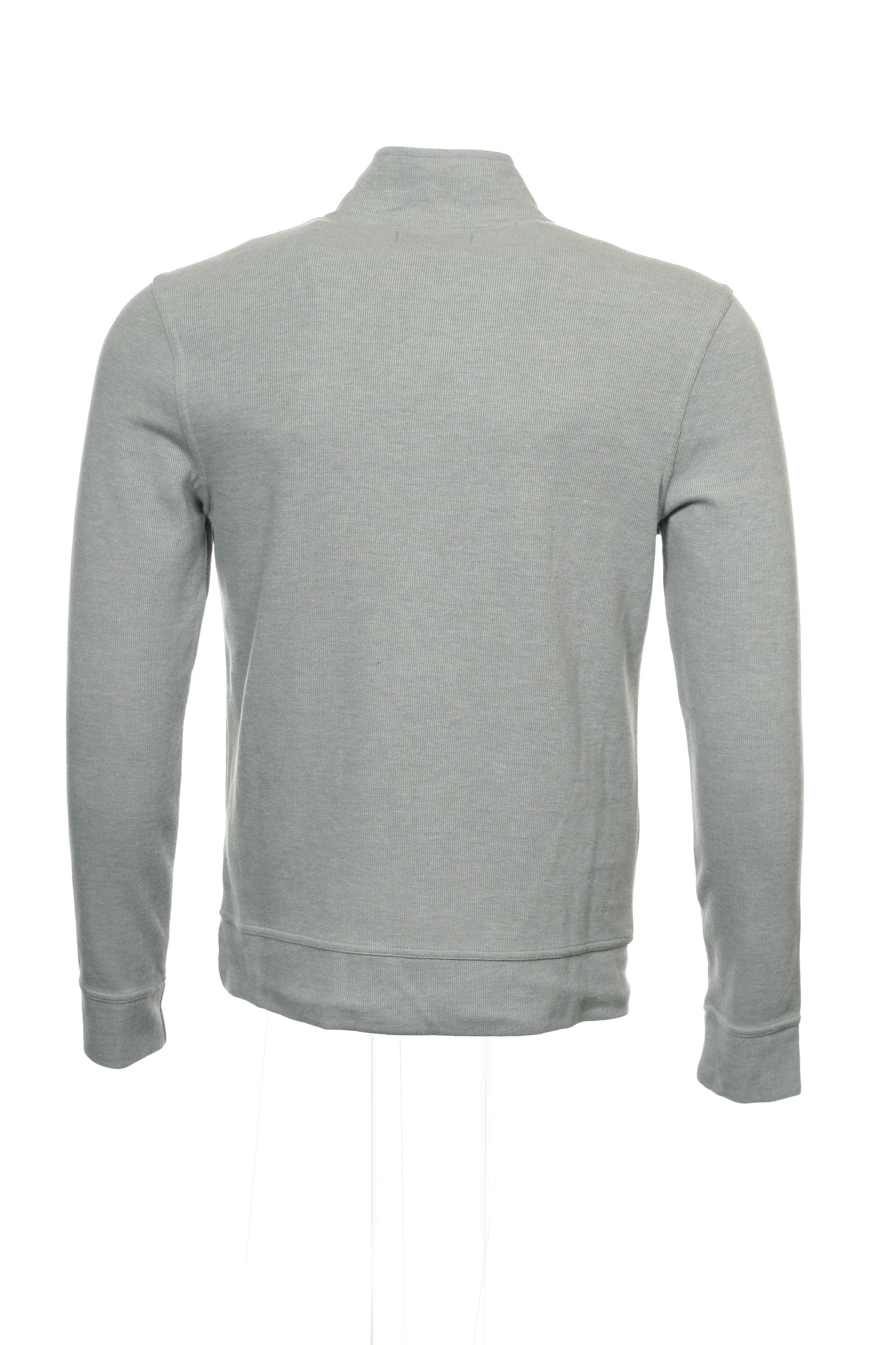 INC International Concepts Men's Light Gray Heather Half Zip Sweatshirt