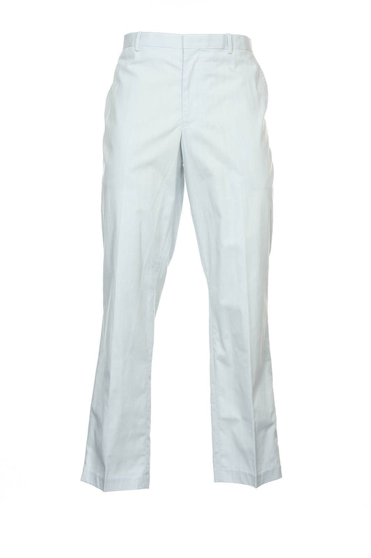INC International Concepts Men's Slim Fit Silver Lining Heather Flat Front Pants