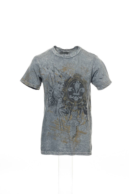 Inner Sanctum Men's Gray Graphic T-Shirt