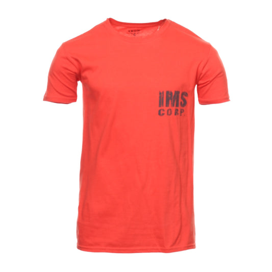 Izod Mens Orange Vintage Indianapolis Motor Speedway Crewneck T-Shirt