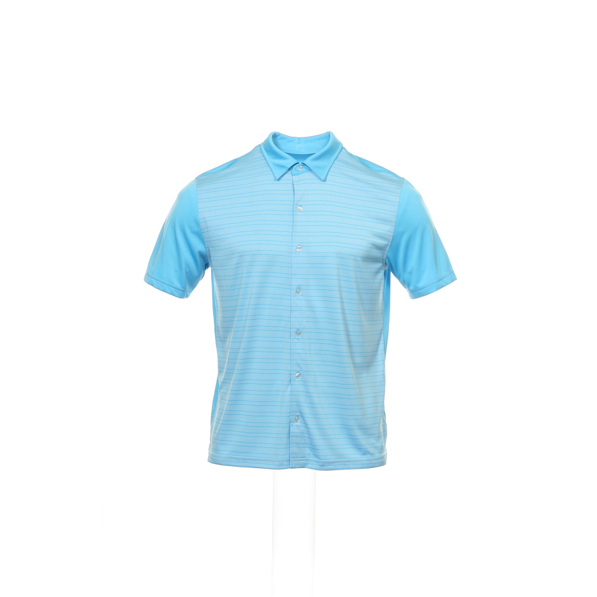 John Ashford Mens Waterfront Striped Short Sleeve Button Down Shirt