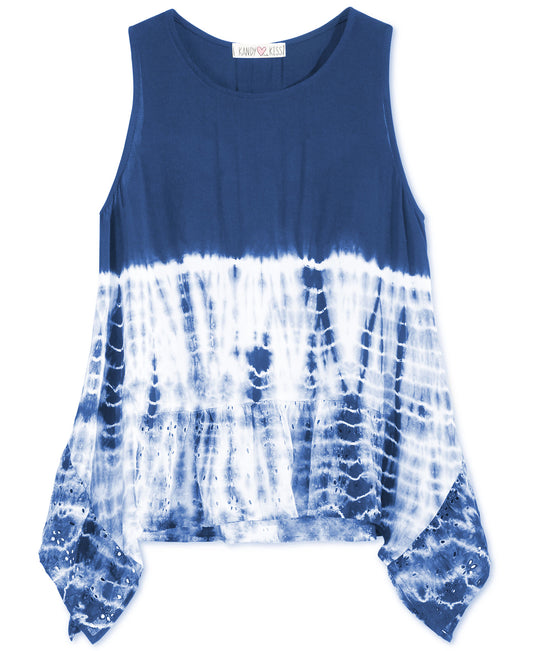 Kandy Kiss Girls Blue Tank Top