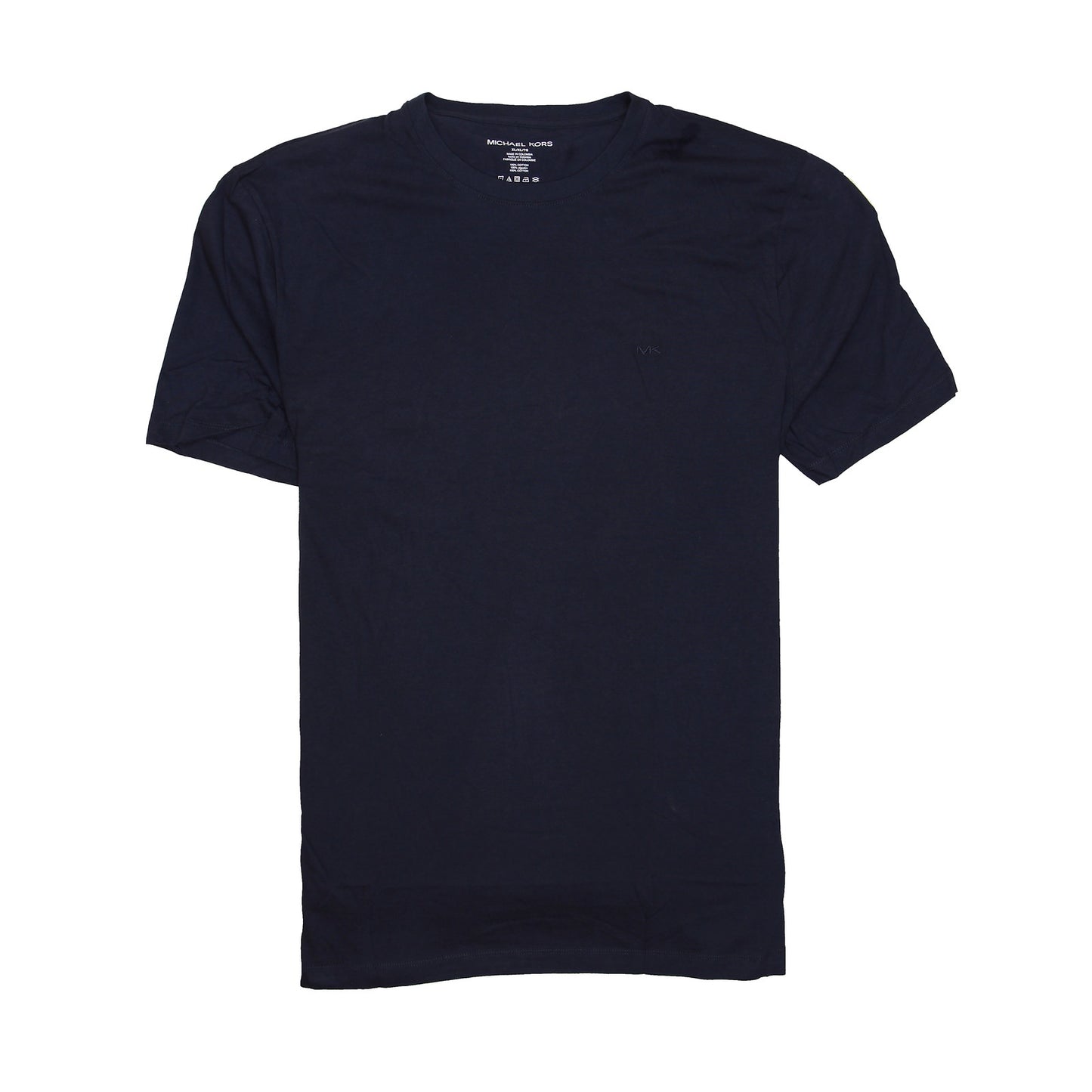 Michael Kors Mens Navy Short Sleeve Crew Neck Tee T-Shirt