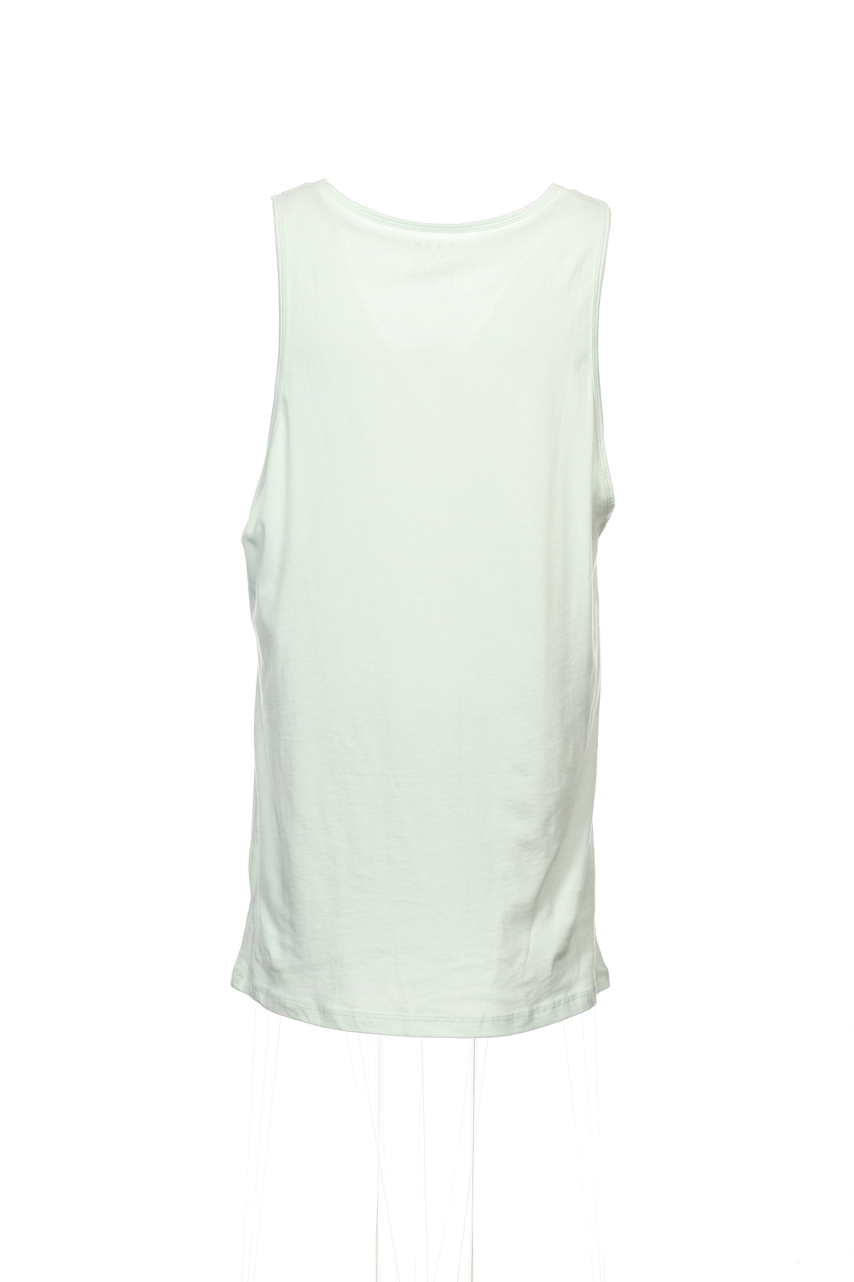 KR3W Reflec Mens Blue/Green Heather Cotton Graphic Tank Top
