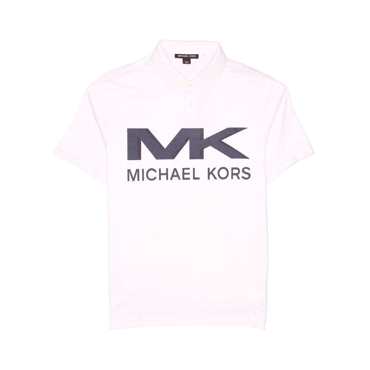 Michael Kors Men's White Short Sleeve Polo Shirt