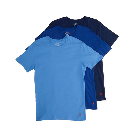 Polo Ralph Lauren Mens 3-Pk. 4D Flex Lux Crewneck Undershirt Tee T-Shirt