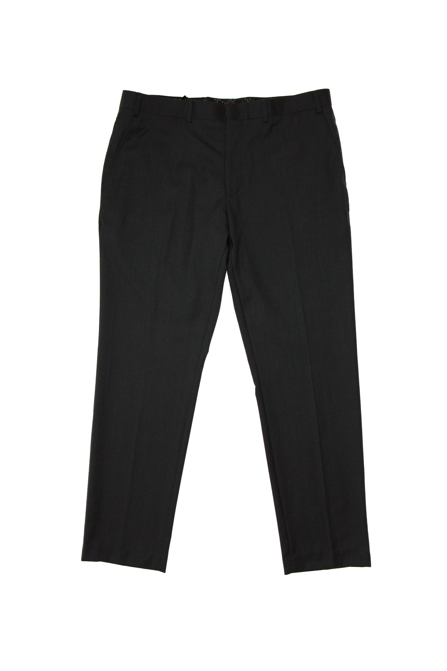 M151 Men's Gray Flat Front Dress Pants