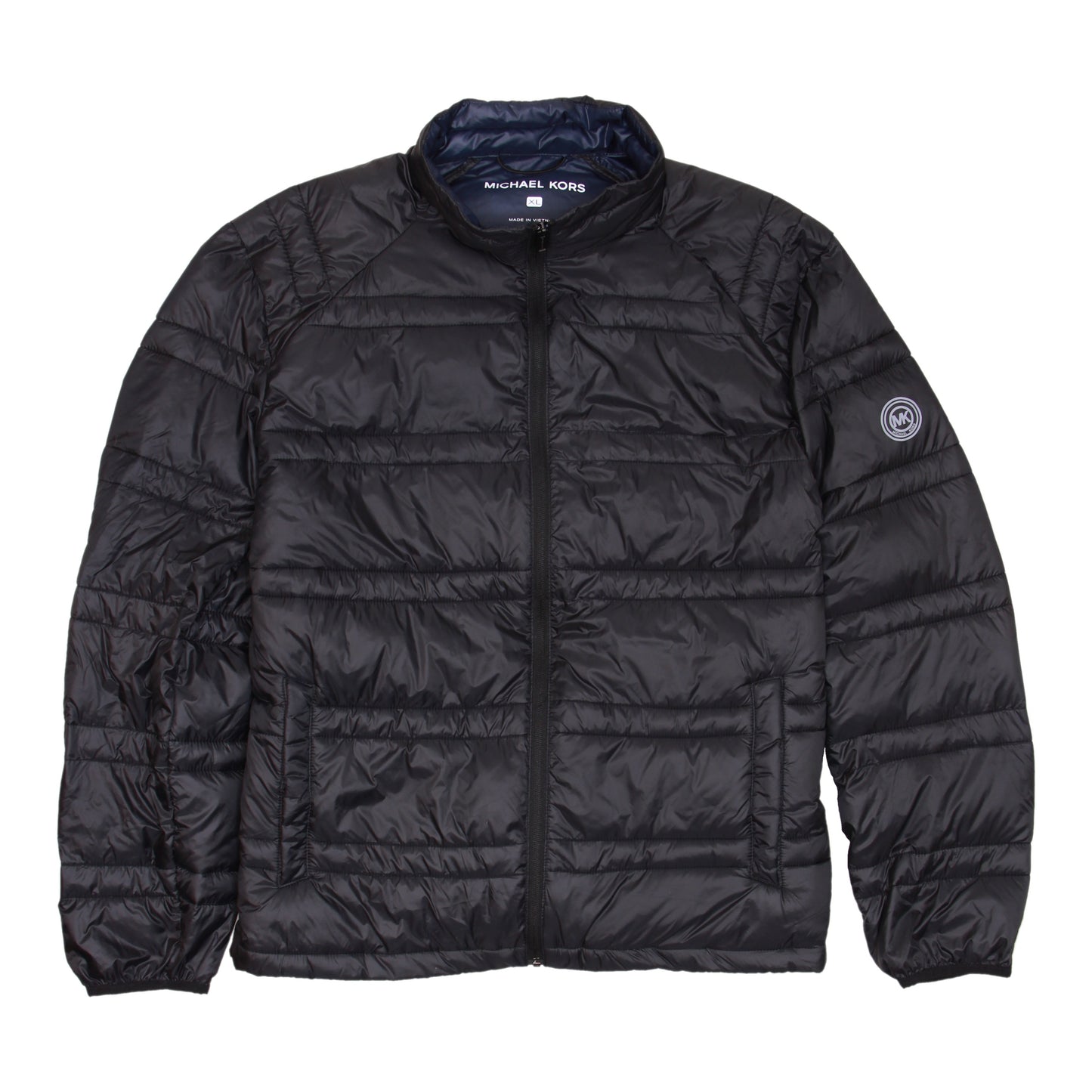 Michael Kors Mens Black Water Resistant Insulated Jacket