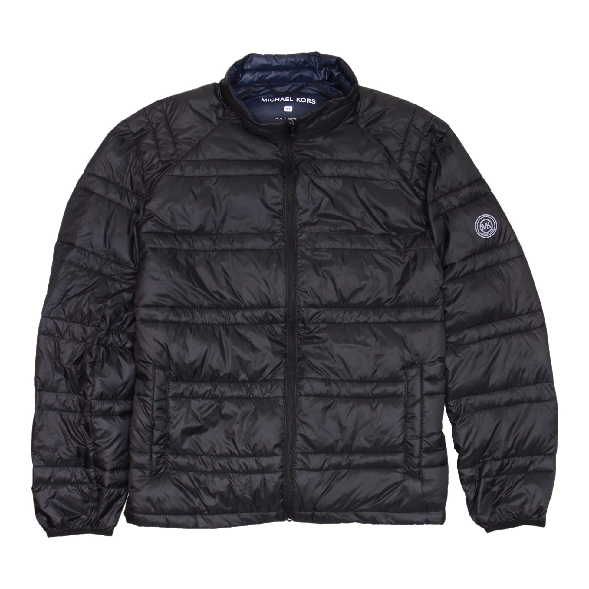 Michael Kors Mens Black Water Resistant Insulated Jacket