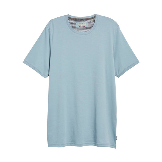 Ted Baker Mens Blue Piktt Crewneck T-Shirt