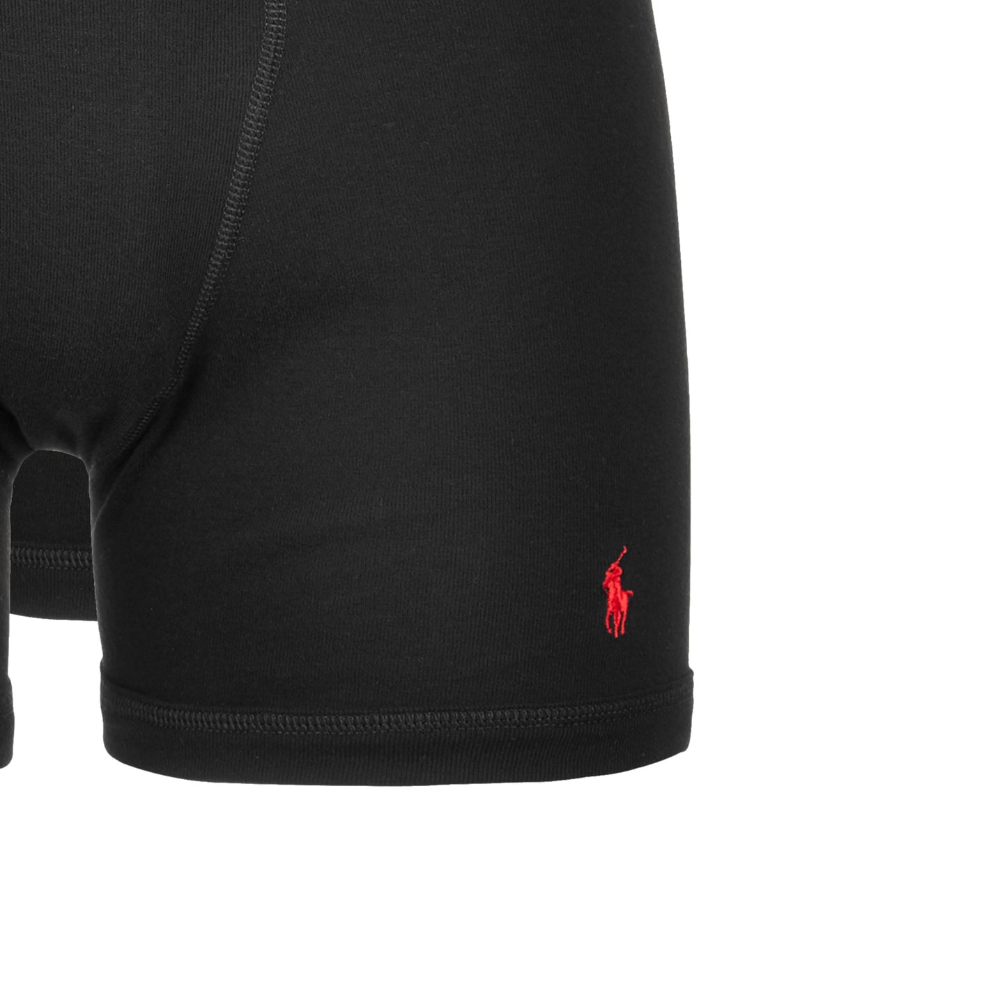 Polo Ralph Lauren Men's Black Moisture Wicking 3-Pack Cotton Boxer Briefs
