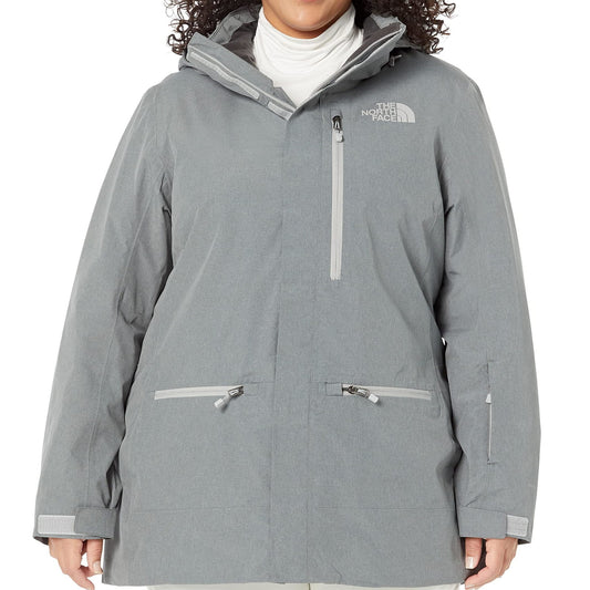 The North Face Gatekeeper Women's Grey Heather Insulated Ski Jacket