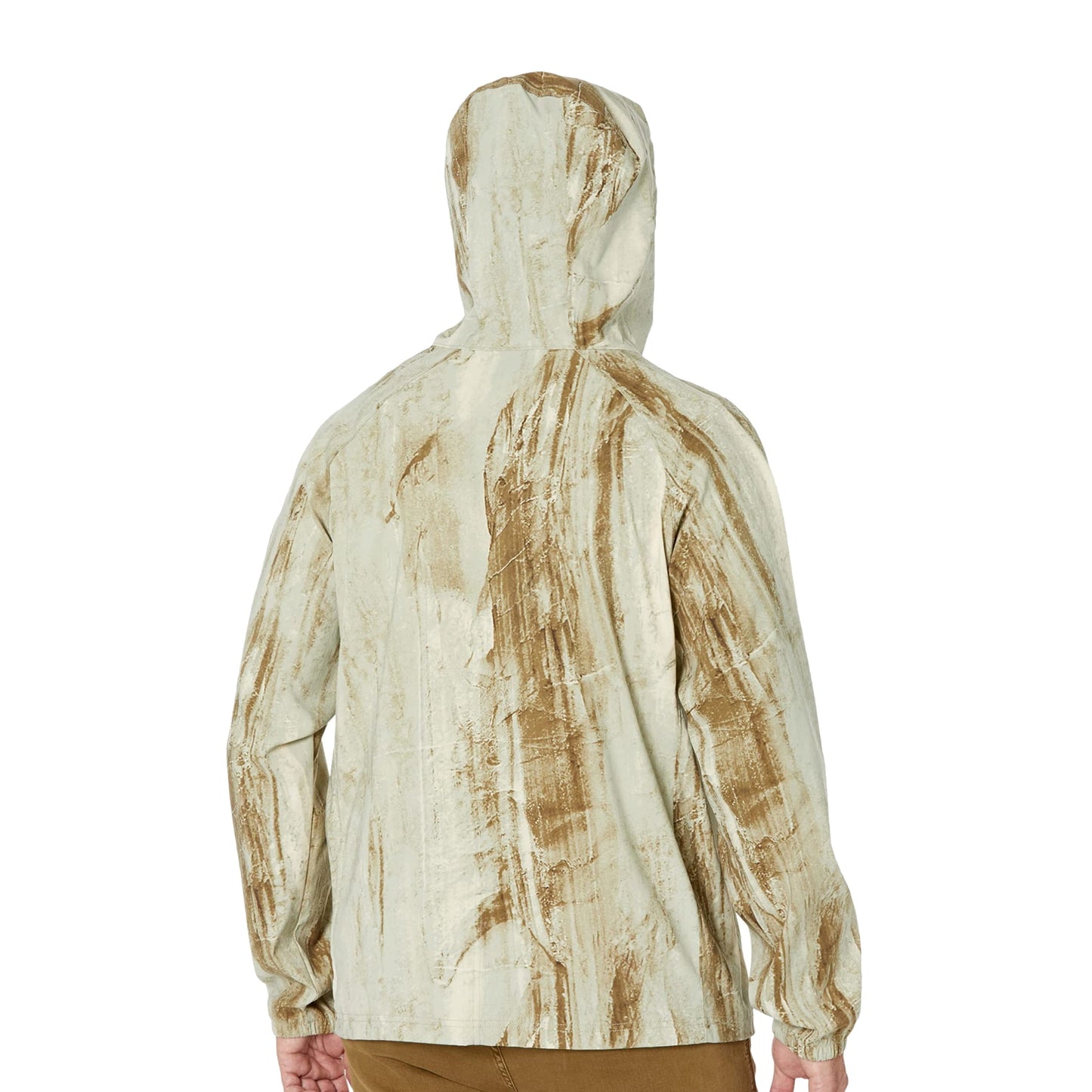 The North Face Men's Printed Tea Green Granitic Rock Camo Pullover Hoodie