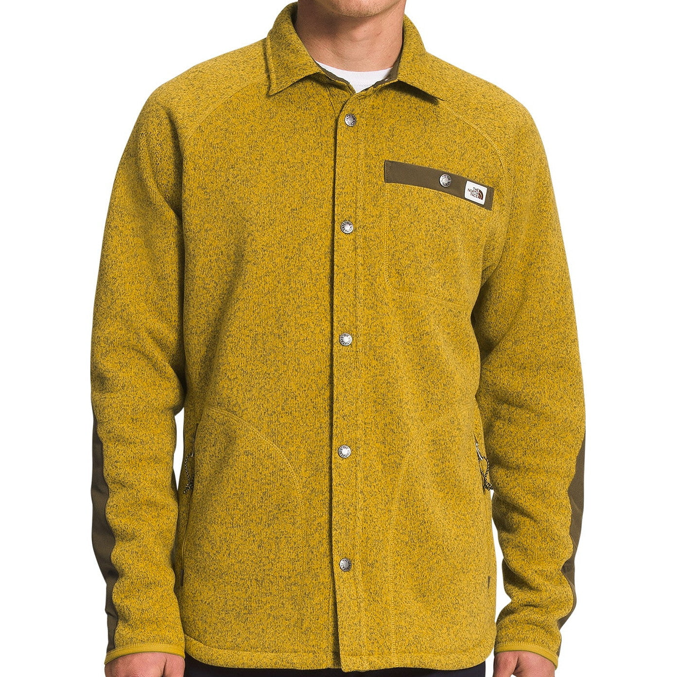 The North Face Gordon Lyons Shacket Men's Mineral Gold Shirt Jacket